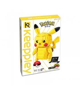 Keeppley Pokemon S0101 Pikachu Gran Qman Bloques De Construcción De Juguete Set