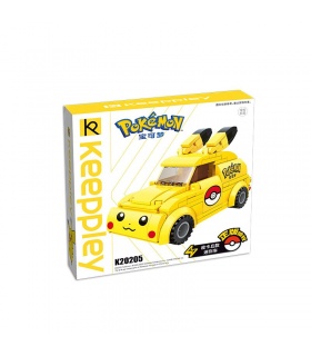 Keeppley Pokemon K20205 Pikachu Minicar Qman Bausteine Spielzeugset