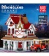 MOLD KING 11003 파라다이스 코너 레스토랑 Mkingland 빌딩 블록 장난감 세트