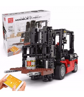 金型王13106フォークリフトトラックMk II RC造建物のブロック玩具セット