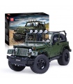 FORM KÖNIG 13124D Armee Grün Geländewagen Rubicon RC Bausteine Spielzeug Set