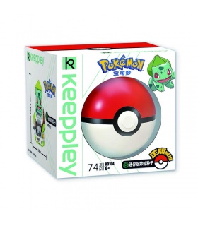 Keeppley Ppokemon B0104 Bulbasaur Qman 빌딩 블록 장난감 세트