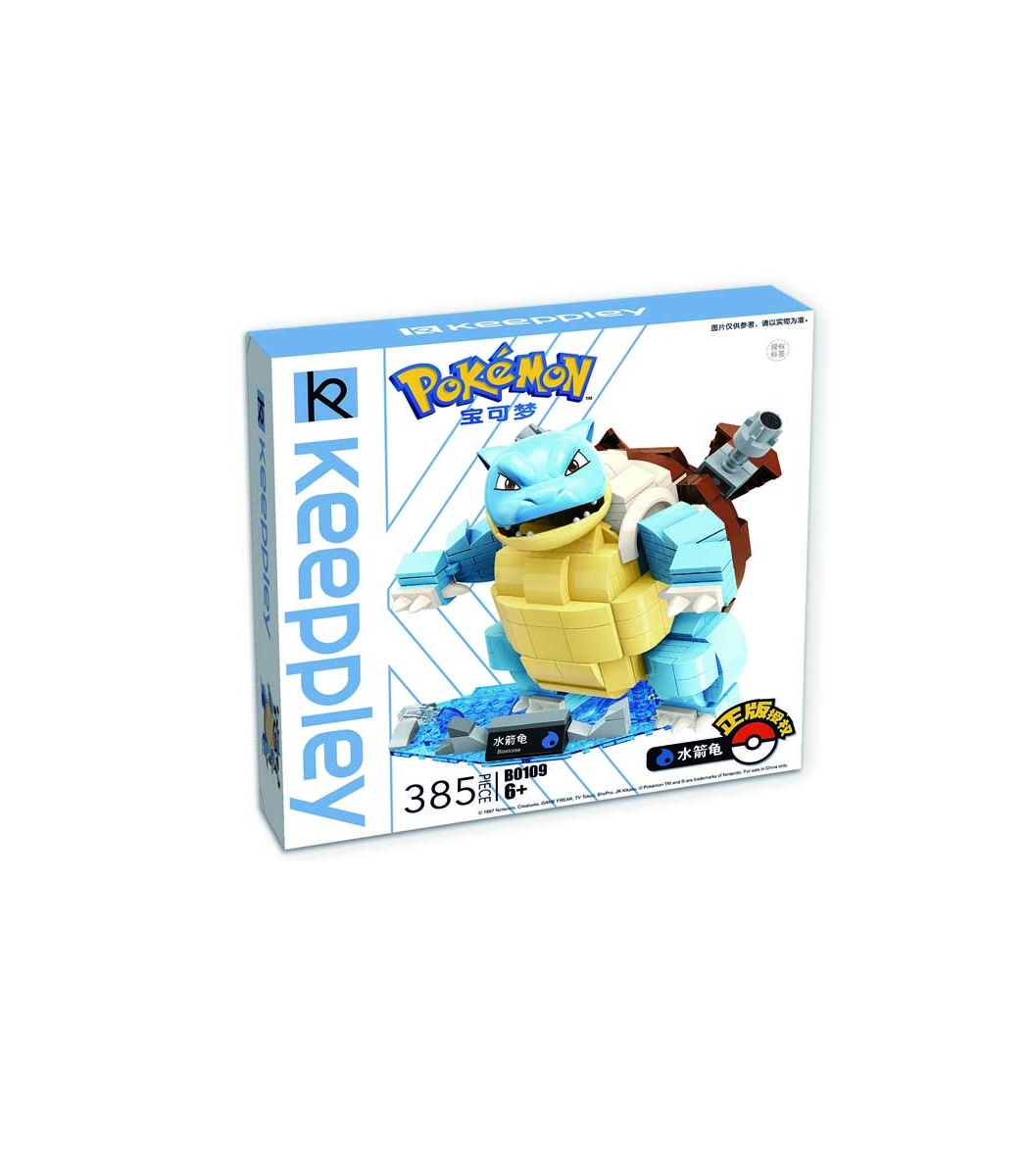 Keeppley Pokemon B0109 Blastoise Qman Blocs De Construction Jouets