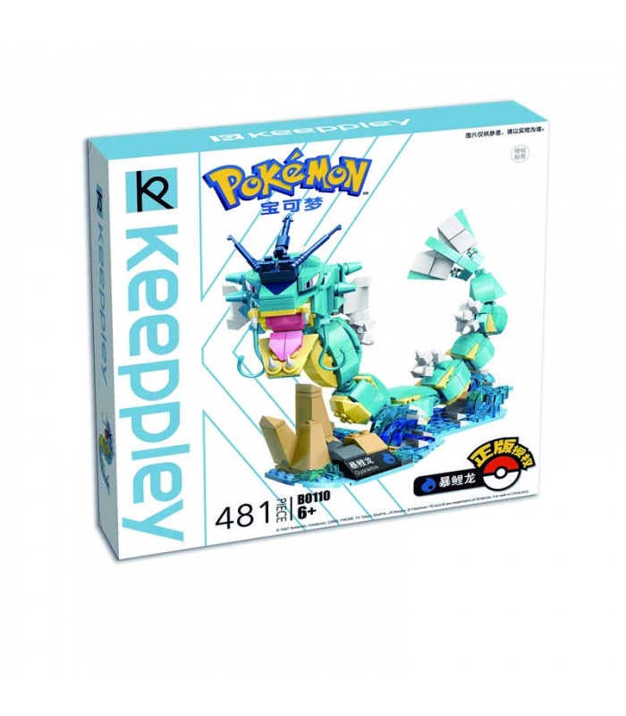 Keeppley Pokemon B0110 Gyarados Qman Blocs De Construction Jouets Jeu