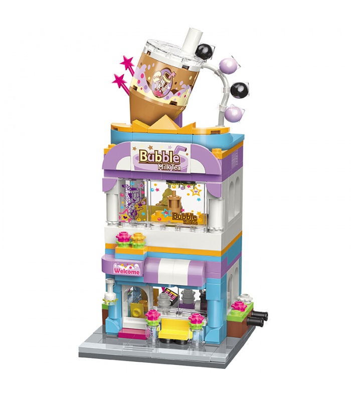 Keeppley City Corner C0108 Bubble Tea House QMAN Bausteine Spielzeugset