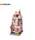 Keeppley City Corner C0101 Honey Sweet Dessert House QMAN Building Blocks Toy Set