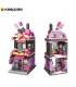 Keeppley City Corner C0103 Trendiges Kosmetikgeschäft QMAN Building Blocks Toy Set