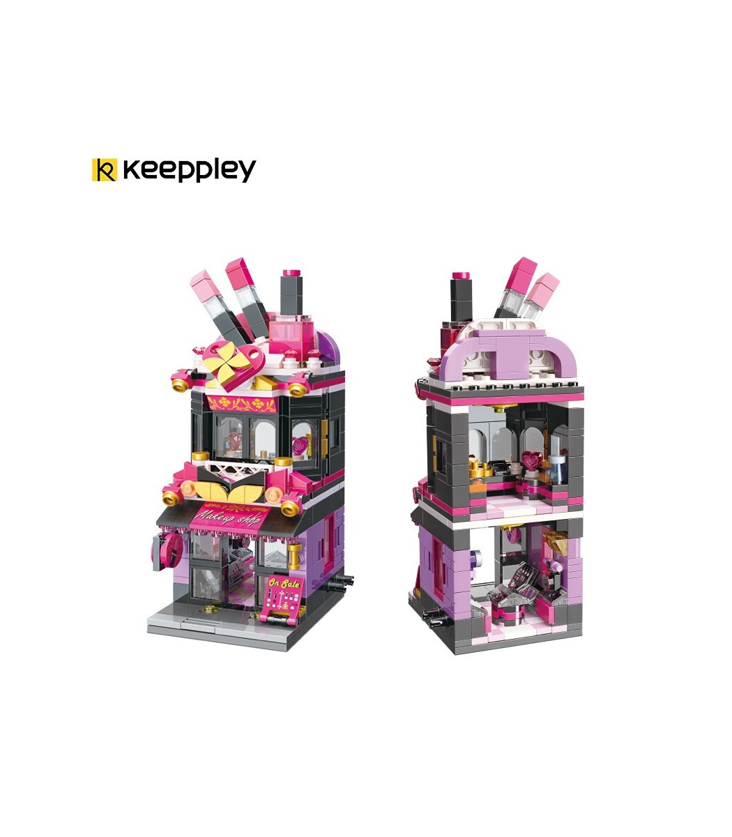 Keeppley City Corner C0103 Beatuy House QMAN Building Blocks Toy Set 