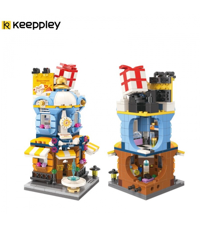Keeppley Ville Coin C0105 grand Magasin de Mode QMAN Blocs de Construction Jouets Jeu