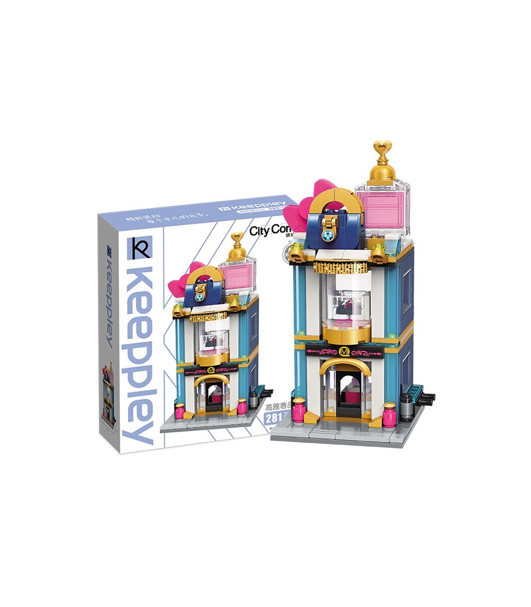 Keeppley Ville Coin C0102 Coffe House QMAN Blocs de Construction