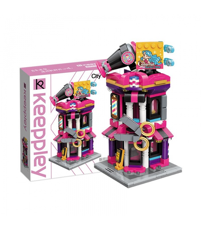 Keeppley City Corner C0111 Neues hübsches QMAN-Baustein-Spielzeugset