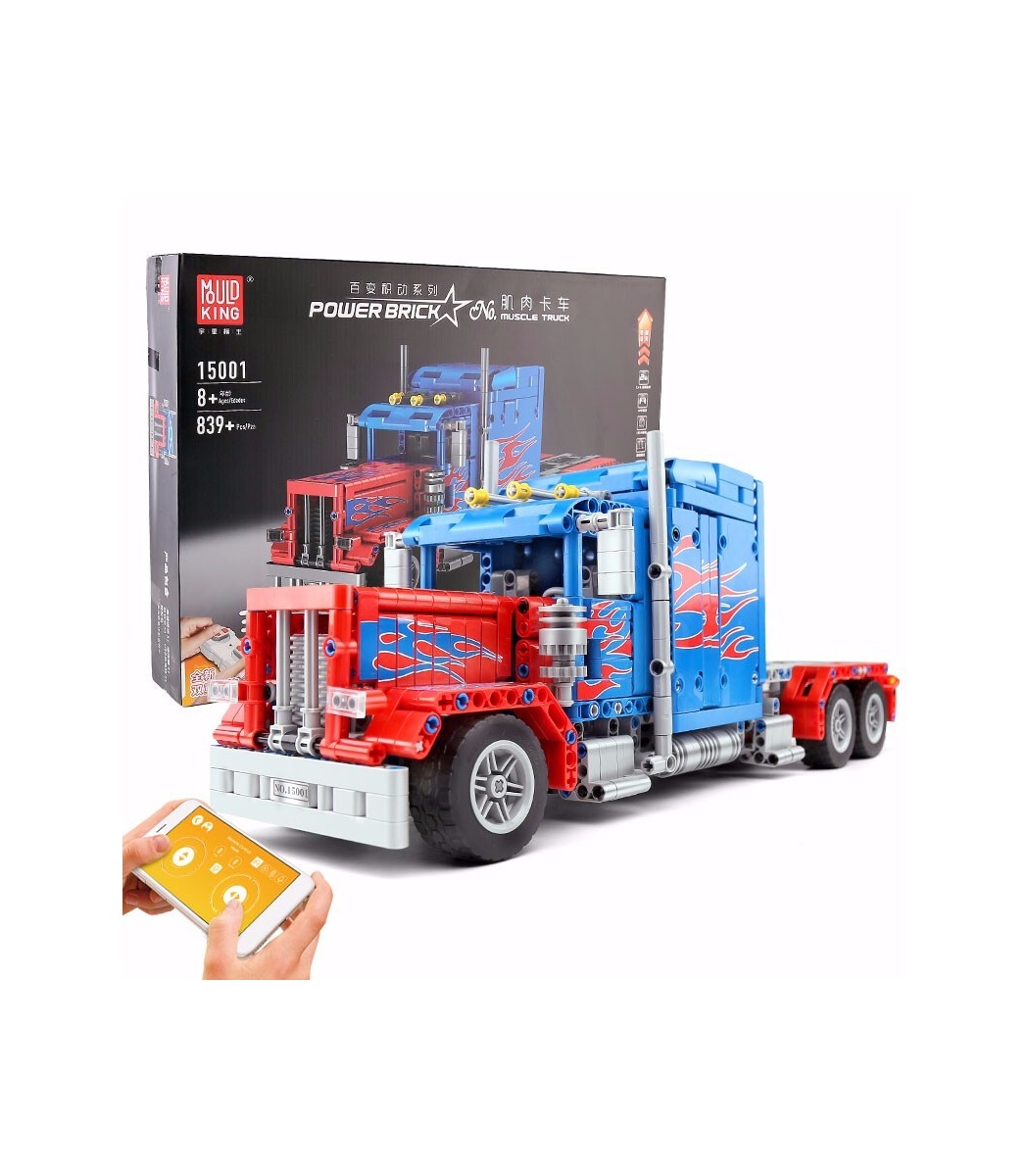 Formkonig Peterbilt 3 Muscle Truck Optimus Prime Bausteine Spielzeugset Buildingtoystore Com Formkonig Peterbilt 3 Muscle Truck Optimus Prime Bausteine Spielzeugset Buildingtoystore Com