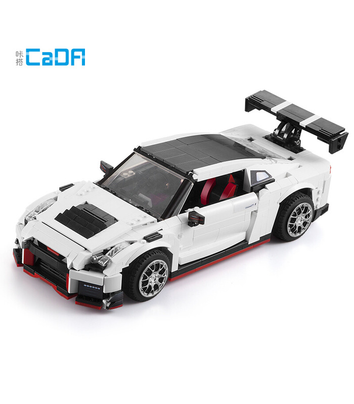 CaDA C61020W GTR R35 Racing Car Motor Edition Building Blocks Toy Set