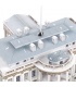 Cubicfun de Puzzle en 3D de l'Amérique de la Maison Blanche C060h la Construction d'un Modèle Kits