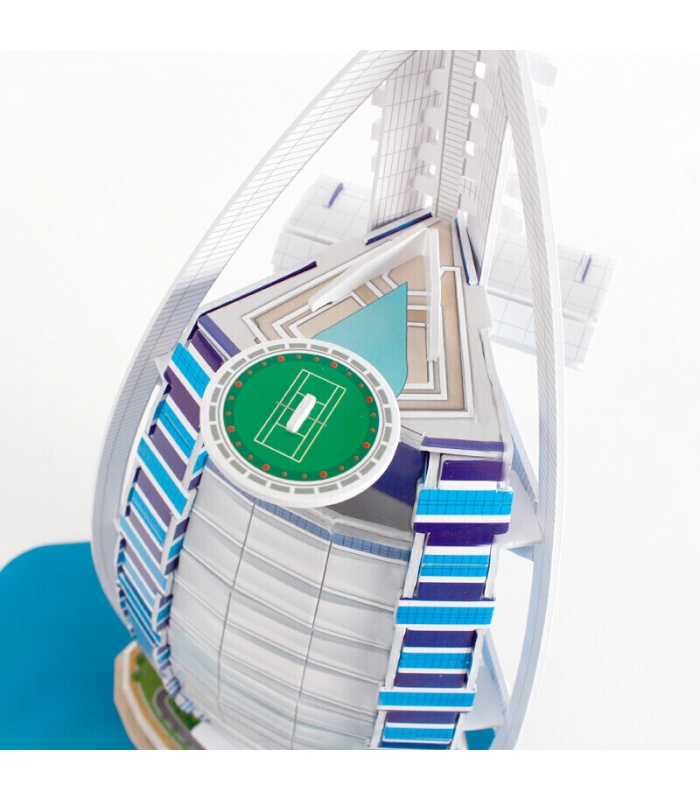 Cubicfun de Puzzle en 3D Dubaï Burj Al Arab C065h la Construction d'un Modèle Kits