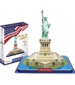 CubicFun 3D Puzzle Statue of Liberty C080h Model Building Kits