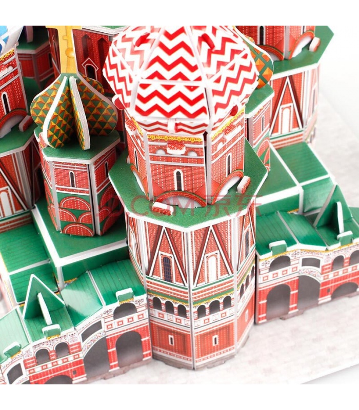 Cubicfun 3D Puzzle Basil Cathedral C239h Model Building Kits