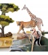 Cubicfun 3D 퍼즐 아프리카 야생 동물 내셔널 지오그래픽 시리즈 DS0972h 모델 빌딩 키트