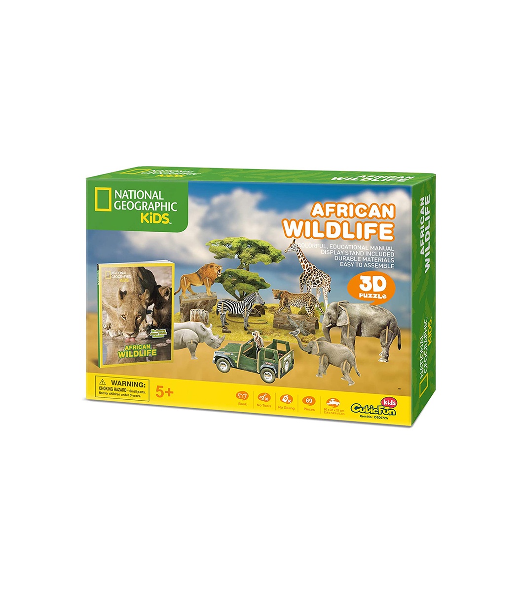 National Geographic Kids 3D Puzzle-  Rain Forest