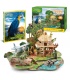 Cubicfun 3D 퍼즐 Amazon Rain Forest DS0979h 모델 구축 키트