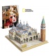 Rompecabezas 3D Cubicfun Venecia de San marcos Sqquare DS0980h la Construcción de modelos de Kits de