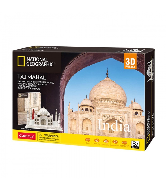 Cubicfun 3D Puzzle Taj Mahal DS0981h Model Building Kits