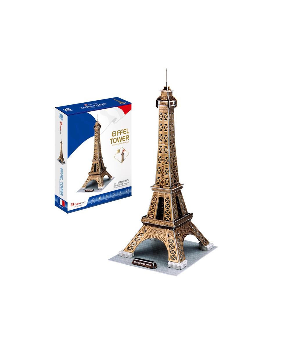 CubicFun 3d Puzzle Eiffel Tower 
