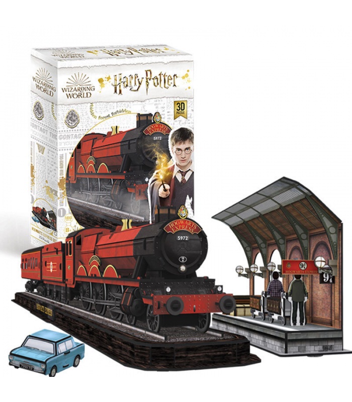 Cubicfun 3D 퍼즐 Hogwarts Express DS1010h 모델 구축 키트