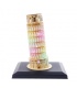 Rompecabezas 3D Cubicfun Torre Inclinada de Pisa L502h Con Luces LED de la Construcción de modelos Kitss