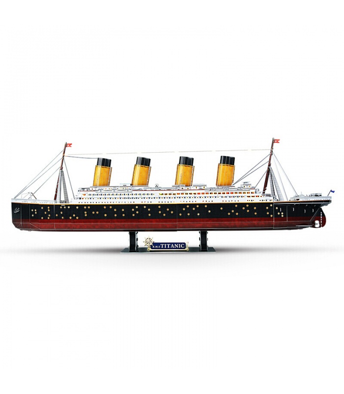 Cubicfun 3D Titanic Schiff L521h Mit LED-Leuchten Modellbau-Kits