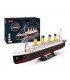 Cubicfun 3D Titanic Schiff L521h Mit LED-Leuchten Modellbau-Kits