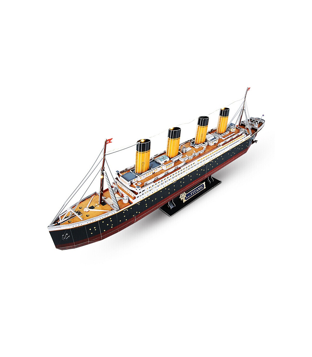 Figurine de bateau insubmersible Titanic Cruise Fluid Ship, ornement de  voilier intérieur, bureau, accessoires de bureau, décor de chambre Kawaii,  maison