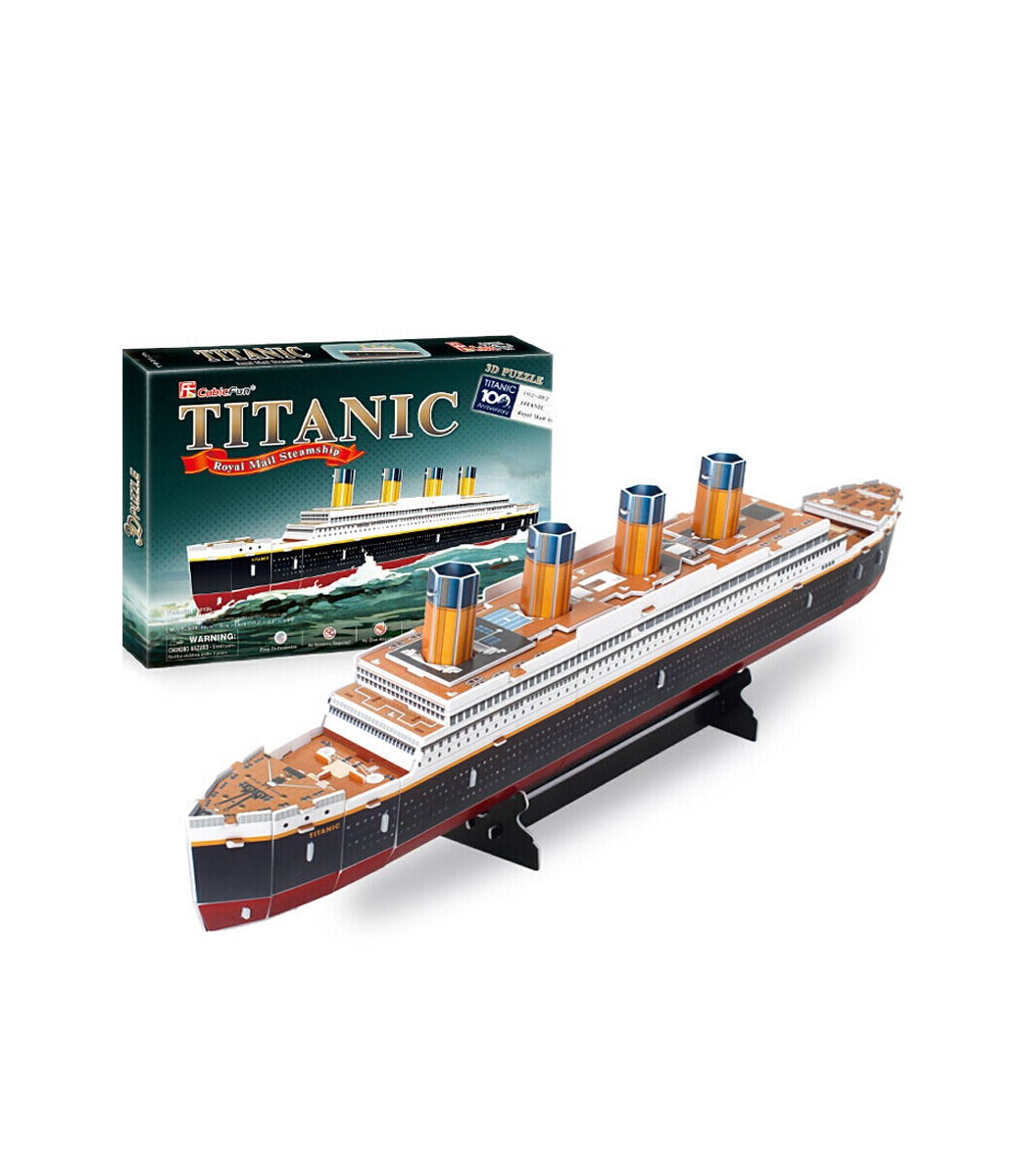 CubicFun 3D Puzzle Titanic Ship T4012h Model Building Kits 