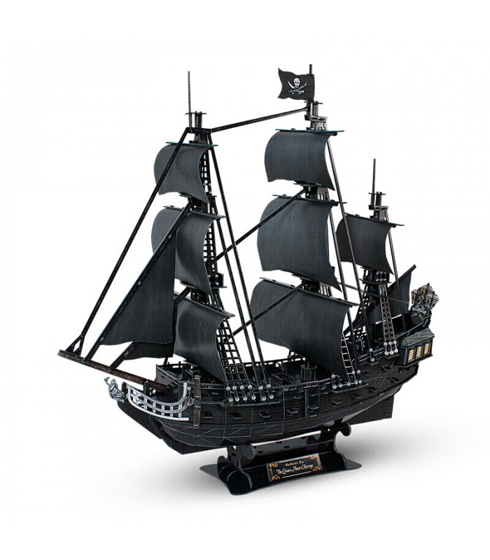 CubicFun 3D 퍼즐 Queen Anne's Revenge T4018h 모델 조립 키트