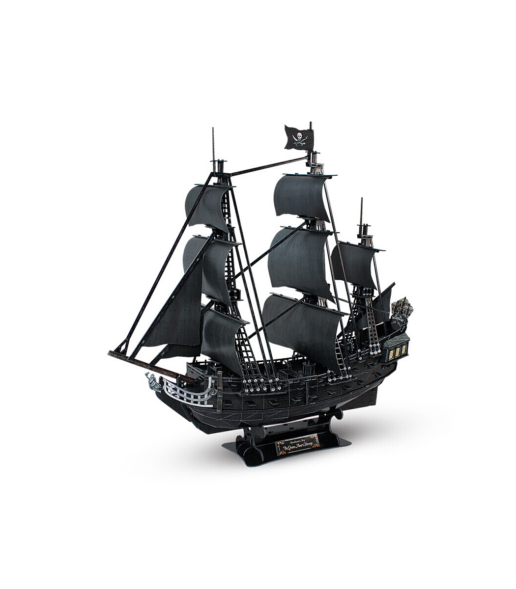 CubicFun 3D Puzzle The Queen Anne's Revenge T4018h Building Kits -