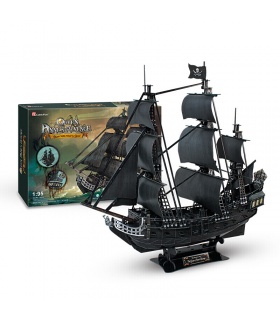 CubicFun 3D Puzzle The Queen Anne's Revenge T4018h Model Building Kits