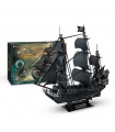 CubicFun 3D 퍼즐 Queen Anne's Revenge T4018h 모델 조립 키트