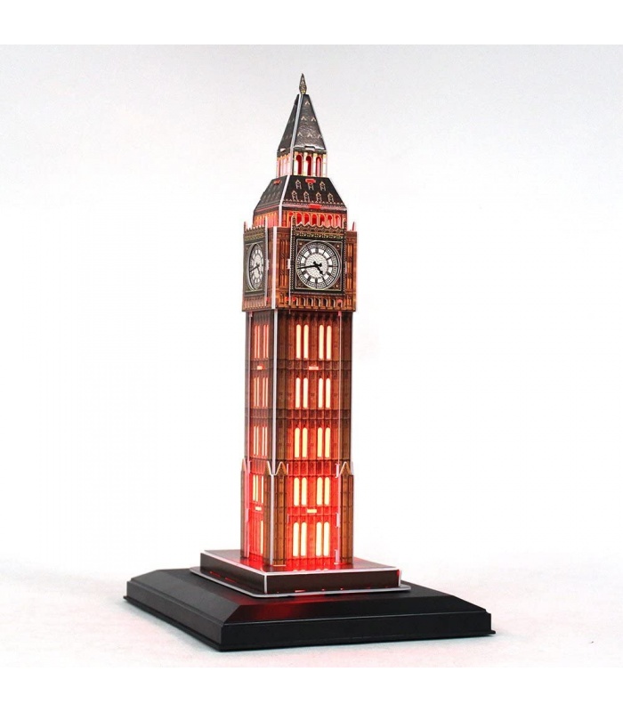 CubicFun 3D Puzzle Big Ben L501h Mit LED-Leuchten Modellbau-Kits