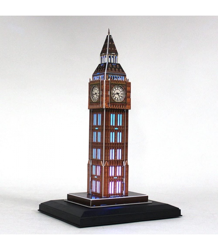 CubicFun 3D Puzzle Big Ben L501h With LED Lights Model Building Kits