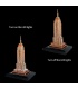 Cubicfun 3D Puzzle Empire State Building L503h Mit LED-Leuchten Modellbau-Kits