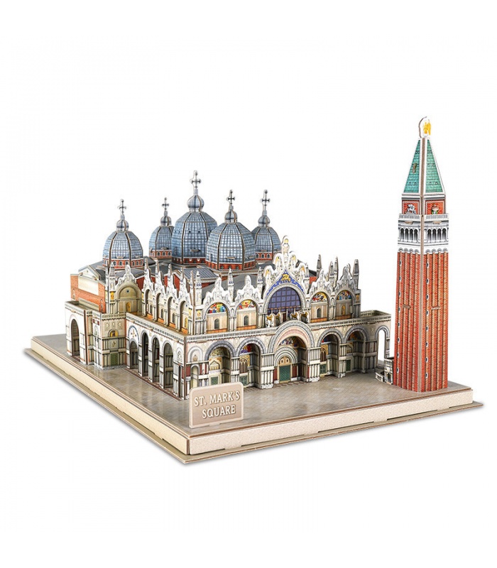 Cubicfun 3D Puzzle Venice St Marks Sqquare DS0980h Model Building Kits