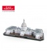 CubicFun 3D Puzzle The US Capitol Washington L193h With LED Lights Model Building Kits