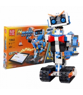 MOLD KING 13063 Aimubot 지능형 RC DIY 로봇 빌딩 블록 장난감 세트