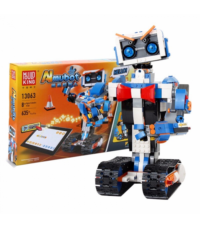 MOULD KING 13063 Aimubot Intelligent RC DIY Robot Building Blocks Toy Set