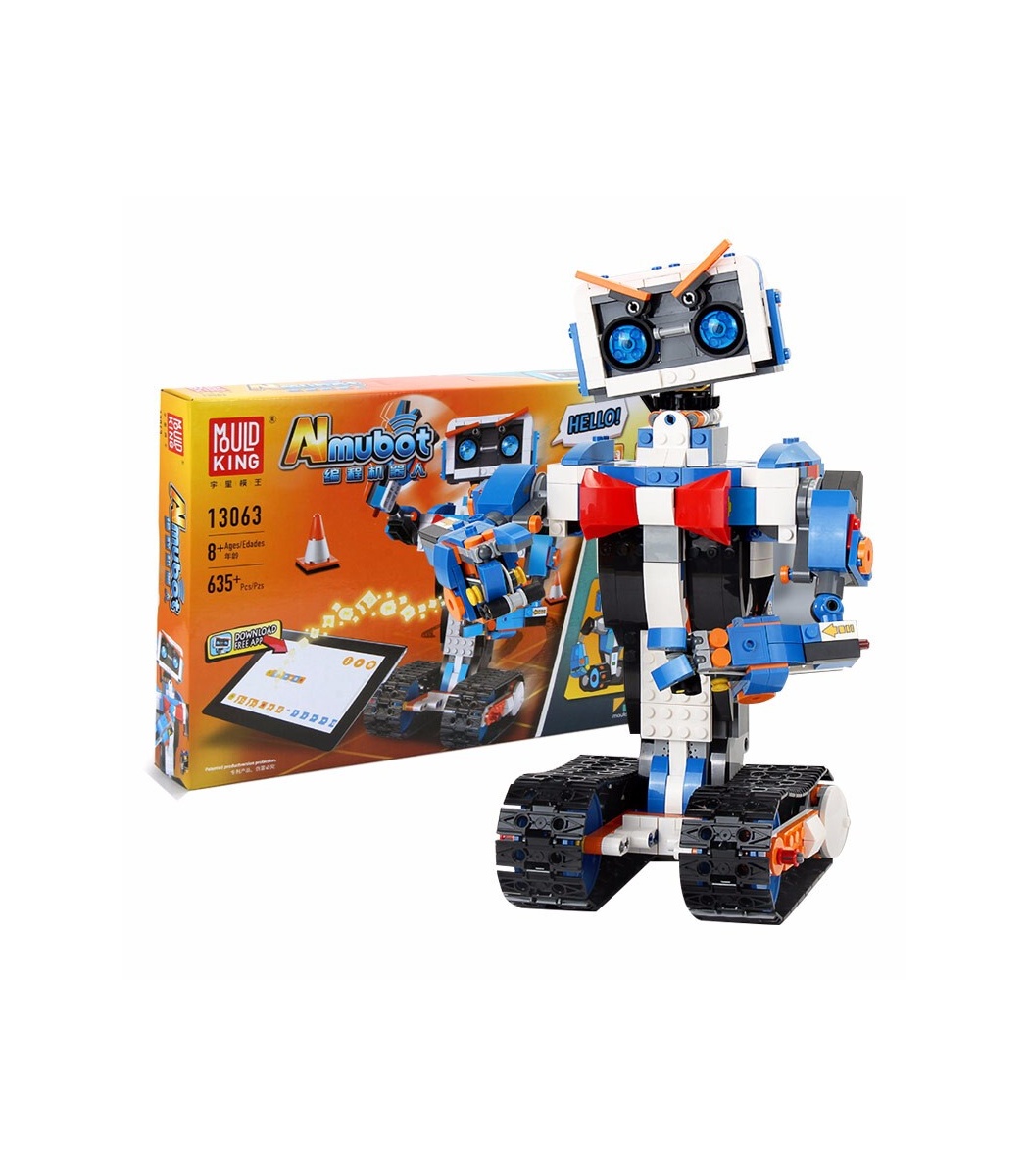 MOULD KING 13063 Aimubot Intelligent RC DIY Robot Building Blocks