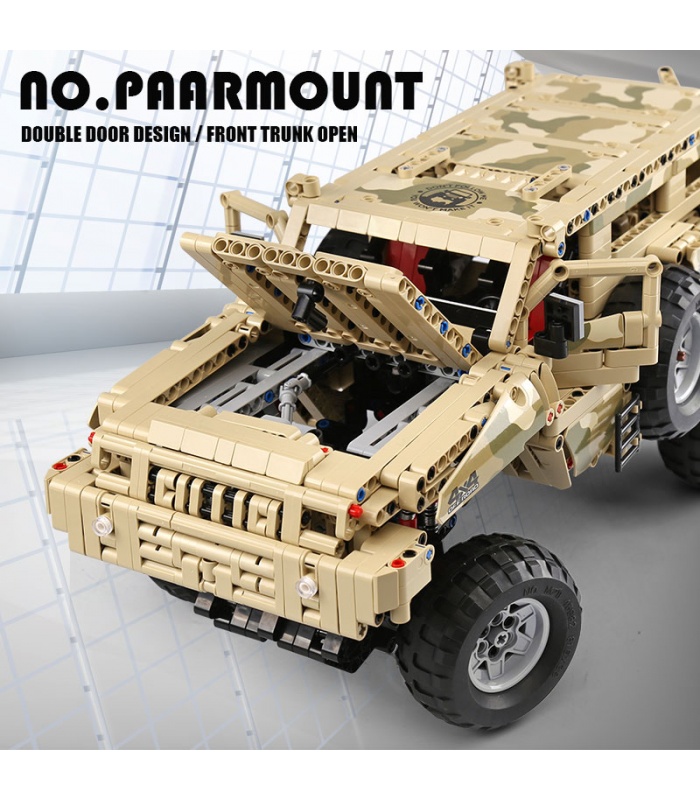 MOULD KING 13131D Paramount Marauder Truck Motor Edition Remote Control Building Blocks