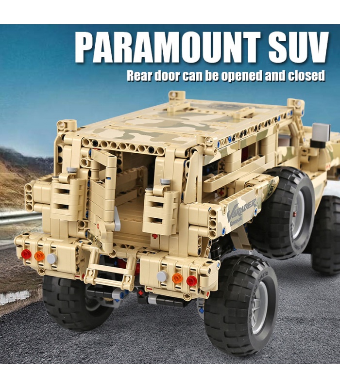 MOULD KING 13131D Paramount Marauder Truck Motor Edition Remote Control Building Blocks