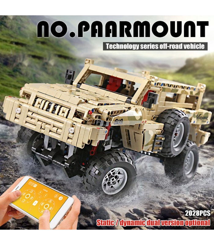 MOLD KING 13131D Paramount Marauder Truck Motor Edition Fernbedienungsbausteine