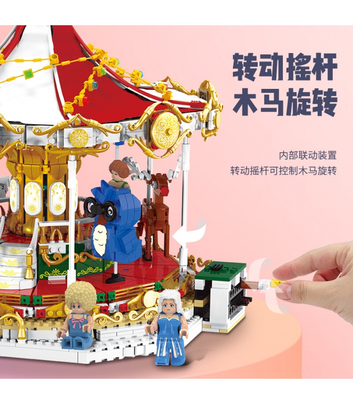 XINGBAO 30001 Rêve Carrousel Briques de Construction Jouet Jeu