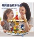 XINGBAO30001夢のカルーセル建物の煉瓦玩具セット